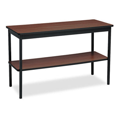 BRKUTS1848WA TABLE,W/SHLF,18X48,WL/BK