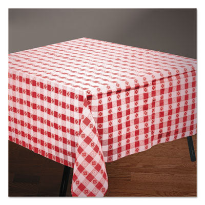HFM220670 TABLECVR,GINGHAM,RD,25/CT