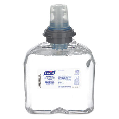 GOJ539202EA SANITIZER,PURELL FOAM,WE