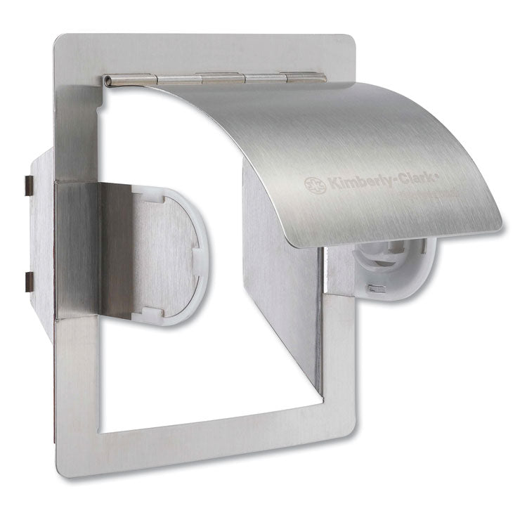 Recessed Coreless Standard Roll Adapter "E" Kit, 6.25 x 4.5 x 6.75, Stainless Steel