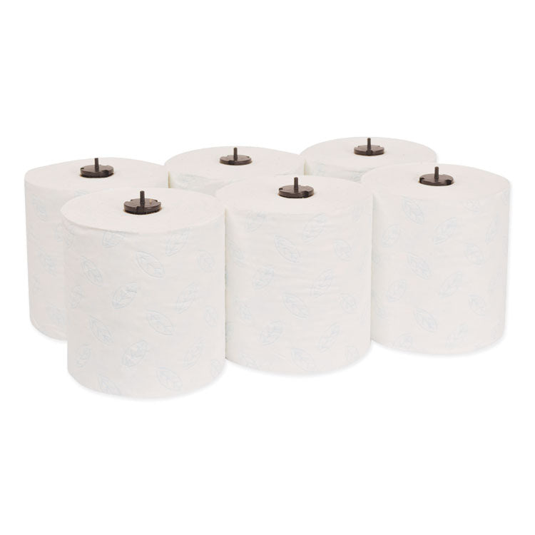 Premium Extra Soft Matic Hand Towel Roll, 2-Ply, 7.7" x 300 ft, White, 6/Carton