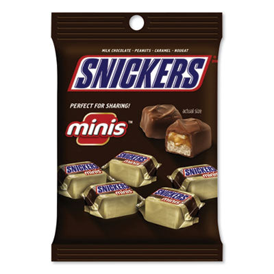 SNIMMM01502 CANDY,SNICKERS,MINI,4.4OZ