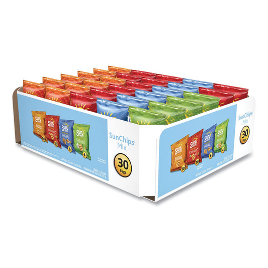Variety Mix, Assorted Flavors, 1.5 oz Bags, 30 Bags/Carton