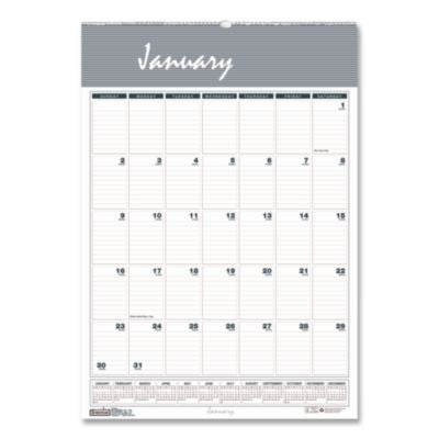 HOD334 CALENDAR,WALL,MLY22X31.25
