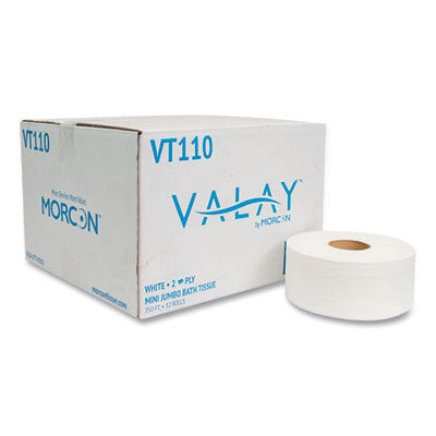 MORVT110 TISSUE,MINI,JUMBO,BATH,WH