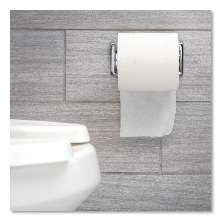 Locking Toilet Tissue Dispenser, 6 x 4.5 x 2.75, Chrome