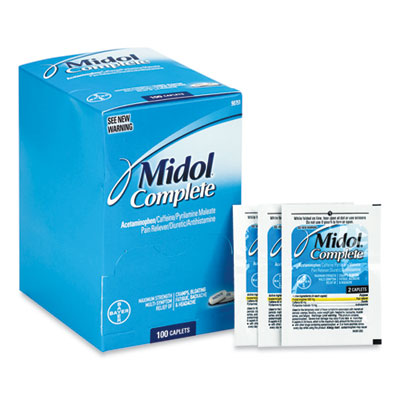 FAO90751 FIRST AID,MIDOL,COMPLT,BE