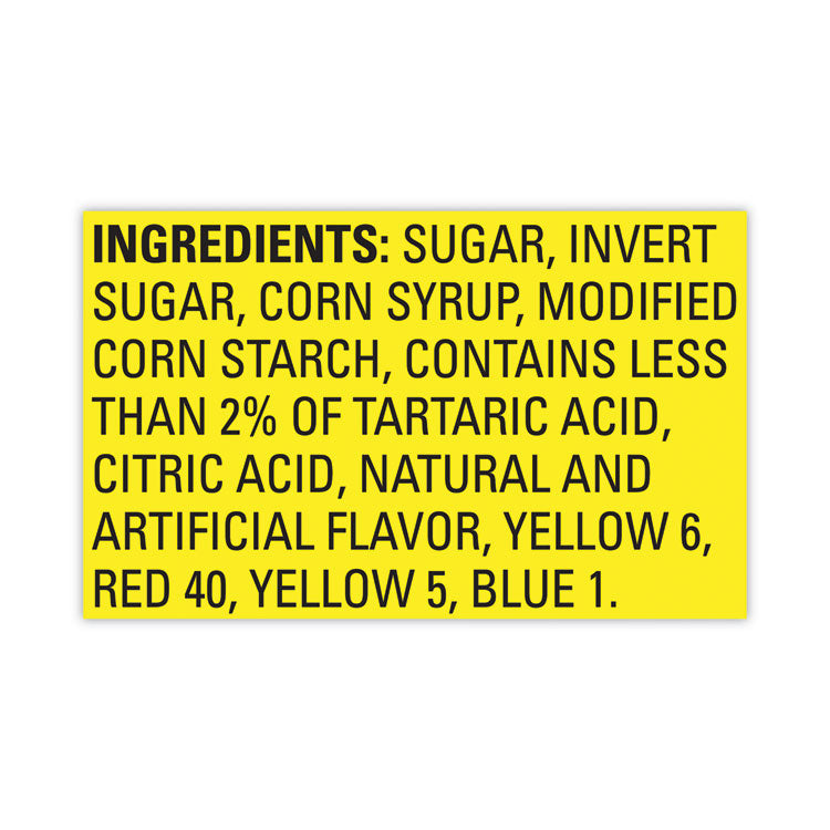Chewy Candy, Assorted, 2 oz Bags, 24/Pack
