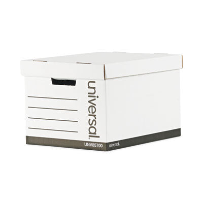 UNV85700 BOX,LET/LEG AUTOFOLD,WHT
