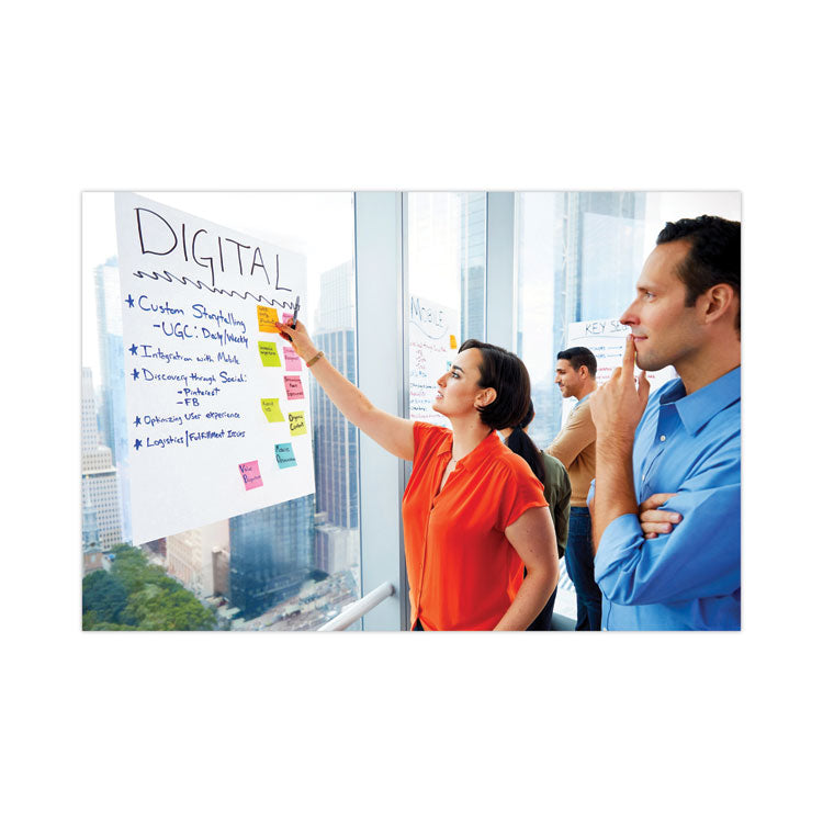 Vertical-Orientation Self-Stick Easel Pads, Unruled, (30) White 25 x 30 Sheets, 2/Carton