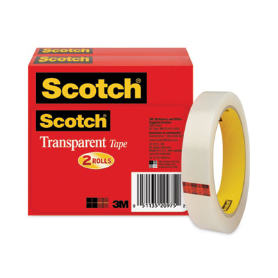 MMM6002P3472 TAPE,3/4 X 2592, 2 PK,CR