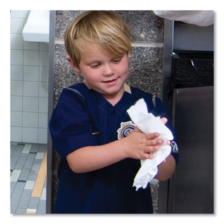 Advanced Matic Hand Towel Roll, 1-Ply, 7.7" x 700 ft, White, 6 Rolls/Carton