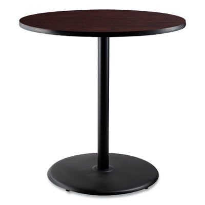 NPSCT13636RB1MY TABLE,42"H,MHY,BLK FR