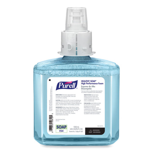 CLEAN RELEASE Technology (CRT) HEALTHY SOAP High Performance Foam Refill, For ES4 Dispensers, Fragrance-Free, 1,200 mL, 2/CT