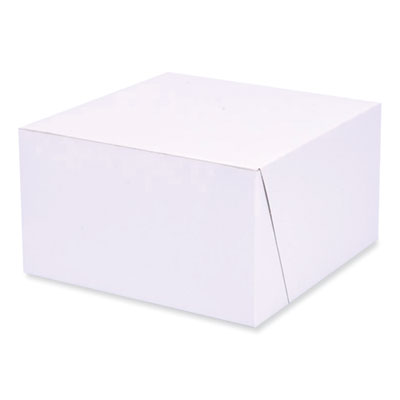 SCH1521 BOX,BAKERY,7X7X4,250/C,WH