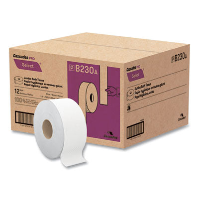CSDB230 TISSUE,TOILET,JMBO,SLT,12
