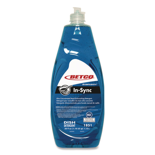 Symplicity In-Sync Hand Dishwashing Detergent, Fresh Ozonic Scent, 38 oz Bottle (Each)