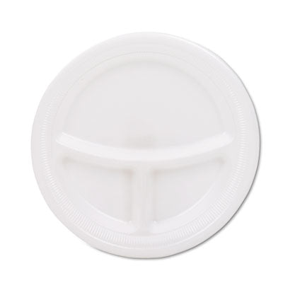 DCC9CPWQRPK PLATE,9" FOAM COMPTMNT,WH