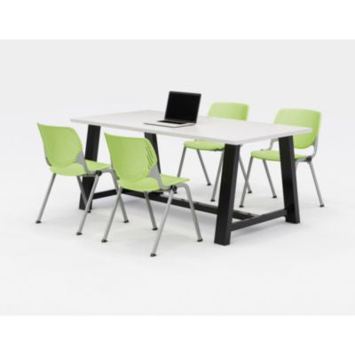 KFI840031900302 TABLE,MT,WHT, 4 CHR,GN