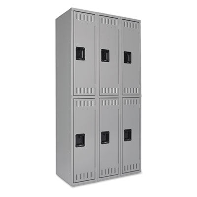 TNNDTS121836CMG LOCKER,3WIDE,2TIER,72H,GY