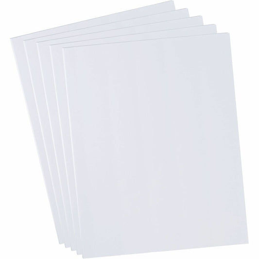 UCreate Foam Board - Mounting, Classroom, Craft, Frame, Display, School Project - 22" Height x 28" Width x 187.5 mil Thickness - White - Polystyrene - 5 / Carton