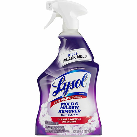 Lysol Mold & Mildew Remover with Bleach, 32 oz spray bottle (single)