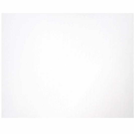 UCreate Coated Poster Board - Printing - 22" Height x 28" Width x 1" Length - White - 100 / Carton