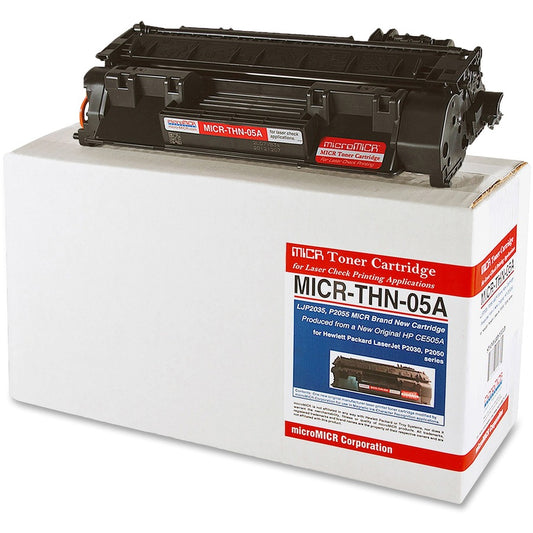 microMICR MICR Laser Toner Cartridge CE505A - Black - 1 Each - 2300 Pages