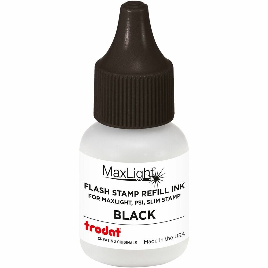 Stamp-Ever Universal Stamp Squeeze Ink Refill - Black Ink - 0.24 fl oz - 1 Each