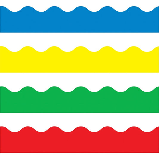 Trend Solid-colored Terrific Trimmers - Durable, Reusable, Precut - 2.25" Width x 1872" Length - Assorted - 39 / Set