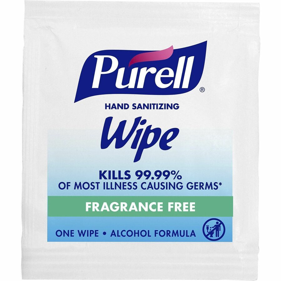 PURELL&reg, Sanitizing Hand Wipe Towelettes - White - 1000 / Carton