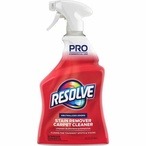 Professional RESOLVE, Spot & Stain Carpet Cleaner - 32 fl oz (1 quart) - Clear Bottle - 1 Each