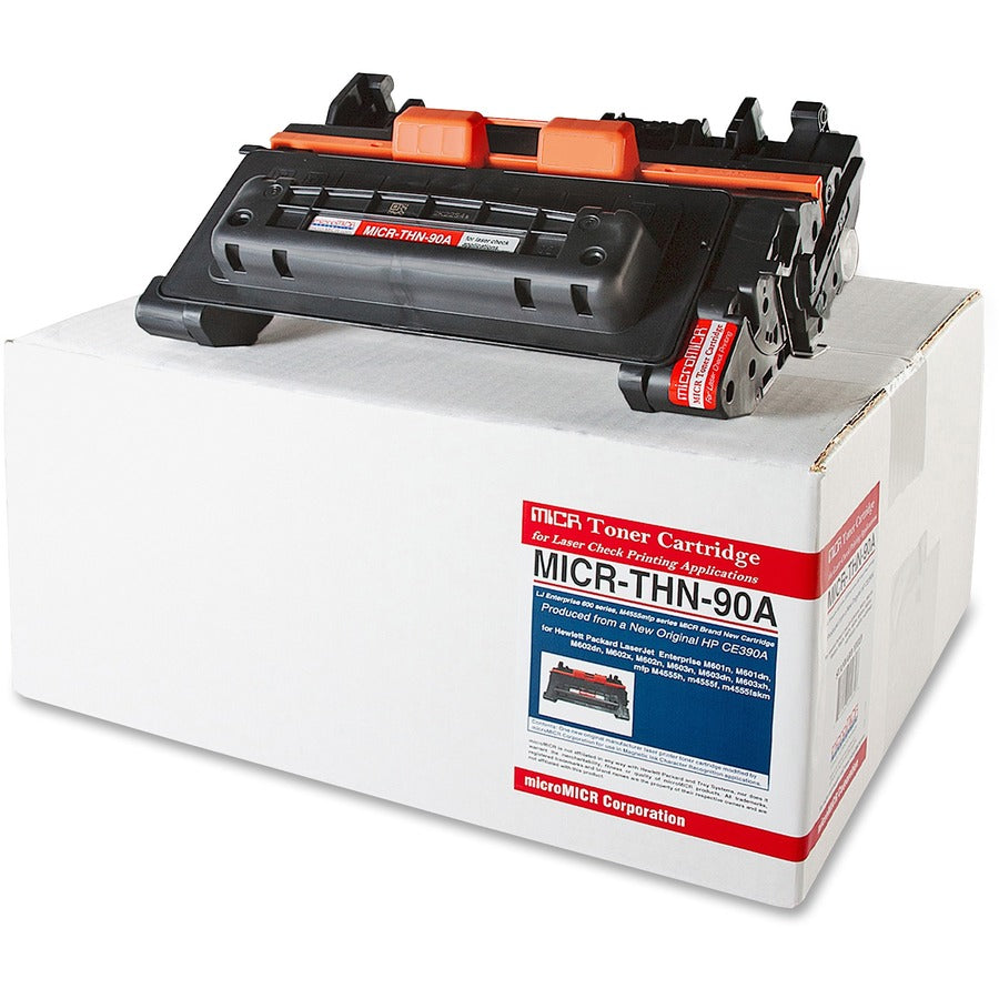 microMICR MICR Laser Toner Cartridge CE390A - Black - 1 Each - 10000 Pages
