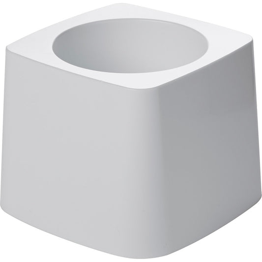 Rubbermaid Commercial Toilet Bowl Brush Holder - Vertical - Polypropylene - White - 1 Each