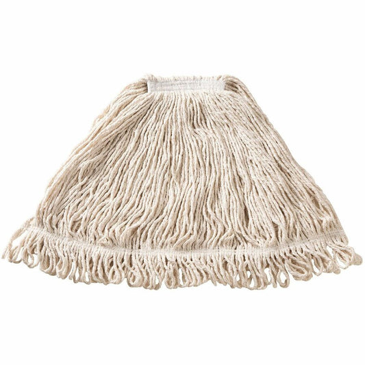 Rubbermaid Commercial Super Stitch Large Blend Mop - Cotton, Synthetic Yarn - 1 Each