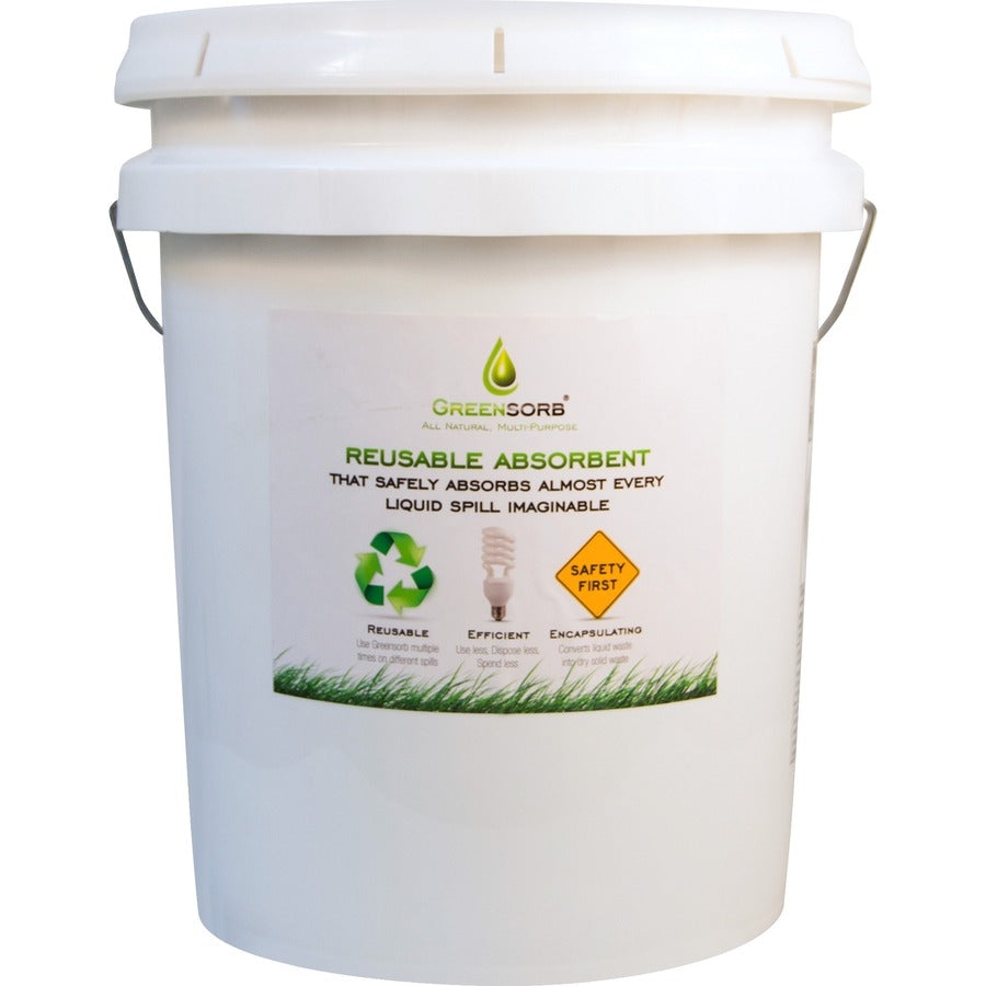 GreenSorb Sorbent Green Reusable Absorbent - 1 Each