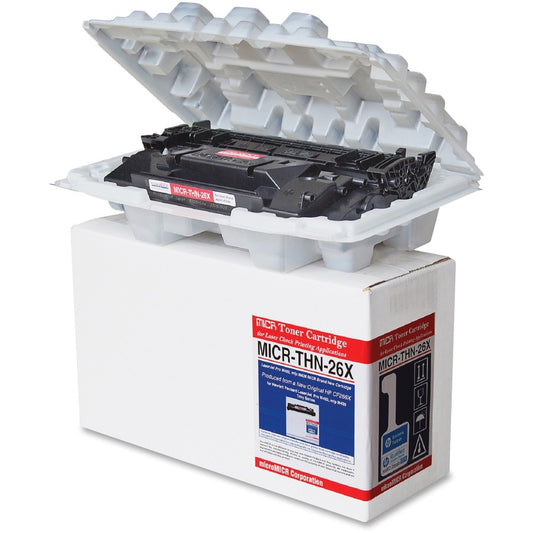 microMICR MICR Laser Toner Cartridge CF226X - Black - 1 Each - 9000 Pages