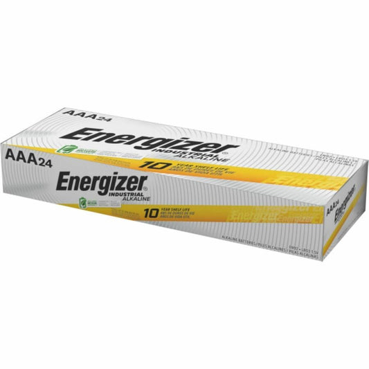 Energizer Industrial Alkaline AAA Battery Boxes of 24 - For Multipurpose - AAA - 1.5 V DC - 24/Box - 6 / Carton