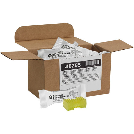 ActiveAire Automatic Freshener Dispenser Refill - Citrus - 30 Day - Long Lasting, Odor Neutralizer - 12 / Carton