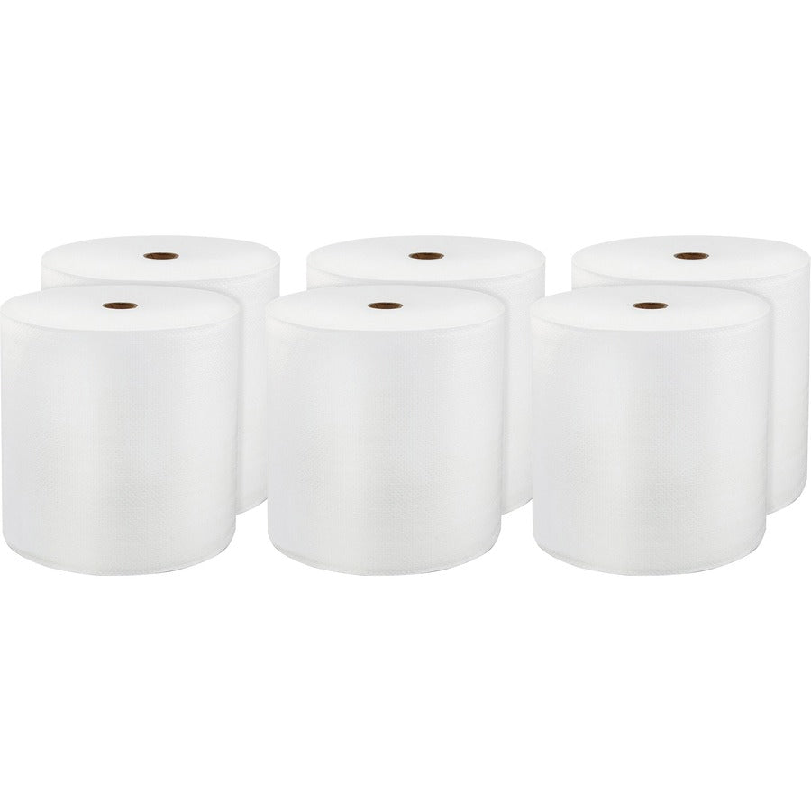 LoCor Hardwound Roll Towels - 1 Ply - 8" Width x 800 ft Length - White - Virgin Fiber - 6 / Carton