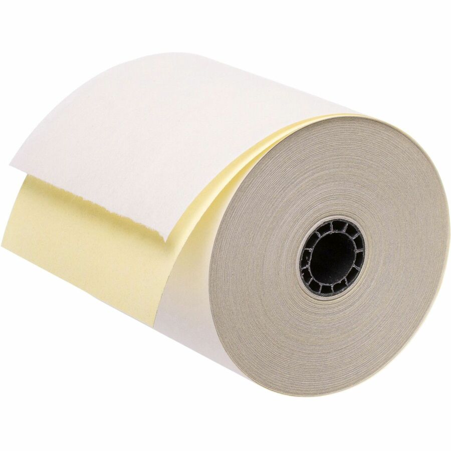 ICONEX 3" Carbonless POS Receipt Roll - 3" x 90 ft - White - 50 / Carton