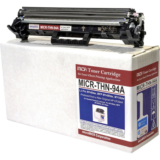microMICR Remanufactured MICR Laser Toner Cartridge CF294A - Black - 1 Each - 1200 Pages