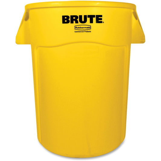 Rubbermaid Commercial Brute 44-Gallon Vented Utility Containers - 44 gal Capacity - Round - Water Resistant, Crack Resistant, Reinforced, UV Coated, Damage Resistant, Warp Resistant, Water Resistant, Durable, Handle, Tear Resistant - 31.5" Height x 24"...