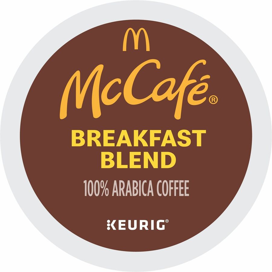 McCaf&eacute, &reg, K-Cup Breakfast Blend Coffee - Compatible with Keurig Brewer - Light - K-Cup - 24 / Box
