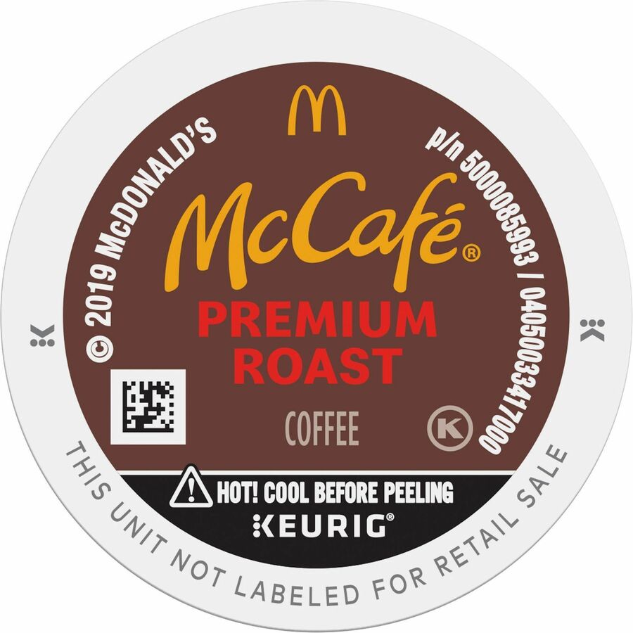 McCaf&eacute, &reg, K-Cup Premium Roast Coffee - Compatible with Keurig Brewer - Medium - K-Cup - Premium Roast - 24 / Box