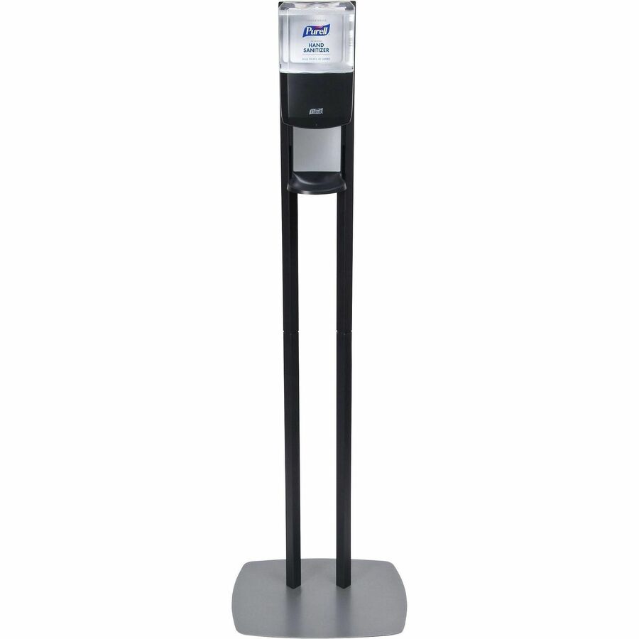 PURELL&reg, ES6 Dispenser Floor Stand - Freestanding - ABS Plastic - Gray