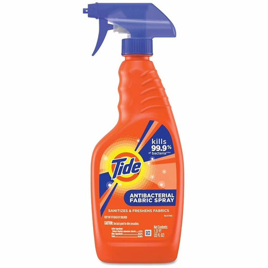 Tide Antibacterial Fabric Spray, 22 Fl Oz - Ready-To-Use - 22 fl oz (0.7 quart) - Anti-bacterial - Orange - 1 Bottle