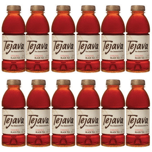 Tejava Original Black Tea Bottle - Black Tea - GMO Free - 102 / Pallet