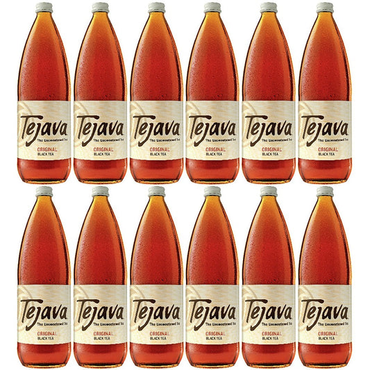 Tejava Original Black Tea Bottle - Black Tea - GMO Free - 52 / Pallet