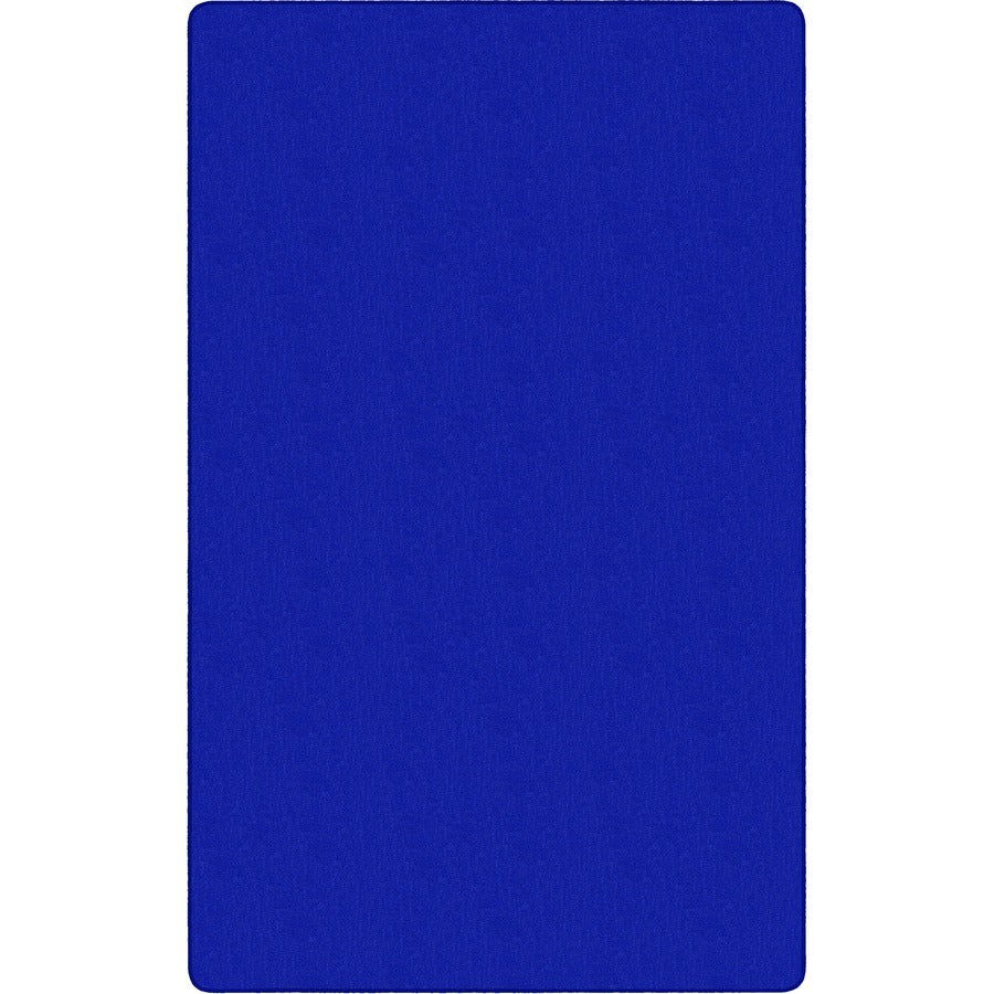 Flagship Carpets Americolors Solid Color Rug - Floor Rug - Traditional - 18 ft Length x 12 ft Width - Rectangle - Royal Blue - Nylon, Yarn